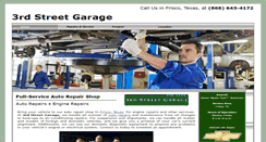 Desktop Screenshot of 3rdstreetgarage.net